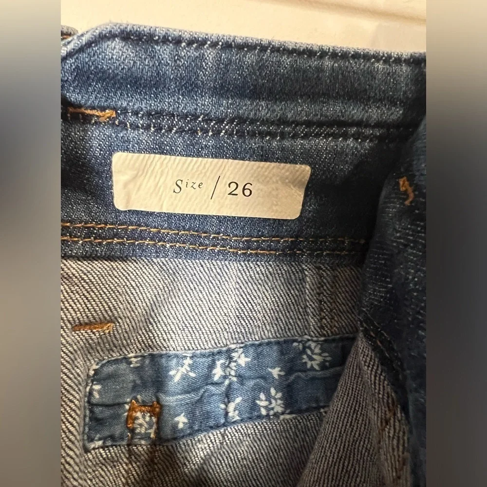 Anthropologie Pilcro and the Letterpress High Rise Patchwork Boyfriend…